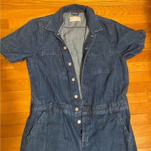 Everlane The Super Soft Summer Jean Coverall Size 16